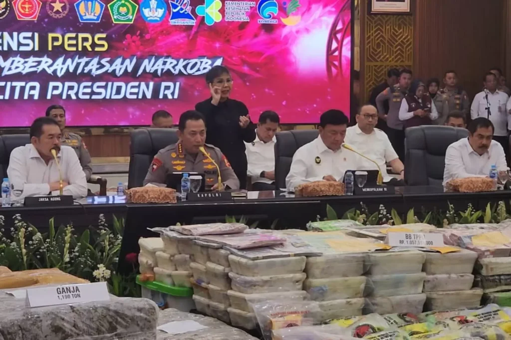 Pemerintah Perkuat Strategi Nasional dalam Pemberantasan Narkoba