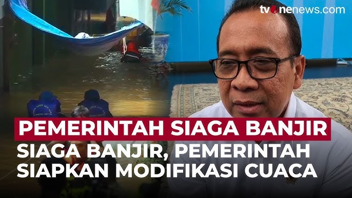 Pemerintah Optimalkan Modifikasi Cuaca untuk Atasi Bencana Hidrometeorologi