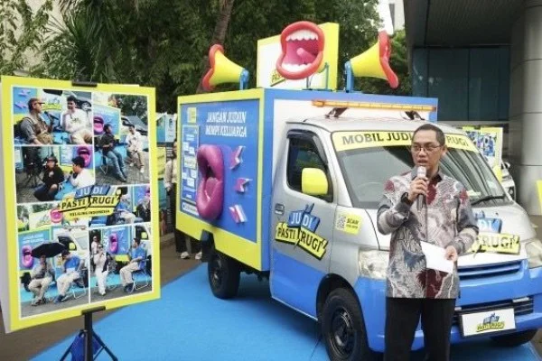 Mobil Edukasi #JudiPastiRugi Keliling 30 Kota, Pemerintah Konsisten Perangi Judi Daring dengan Literasi Digital