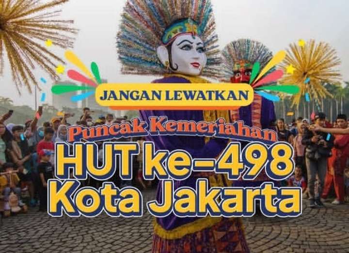 Ragam Acara Peringati HUT Jakarta Tahun Ini
