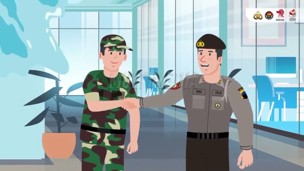 TNI-Polri Solid Jaga Keamanan Nasional, Tindak Tegas Penyebar Narasi Provokatif