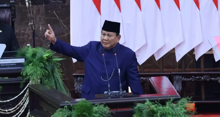 Pidato Presiden Prabowo Jadi Kompas Moral Pemberantasan Korupsi Fondasi Menuju Indonesia Emas 2045