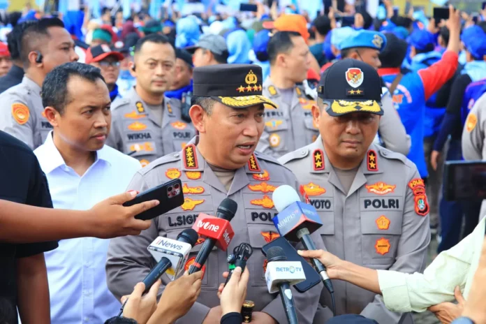 Sinergitas TNI Polri dan Masyarakat Jadi Penjaga Aspirasi Damai