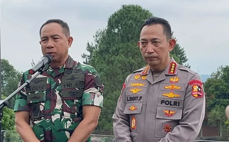 TNI Polri Solid Redam Provokasi Massa yang Picu Aksi Anarkis