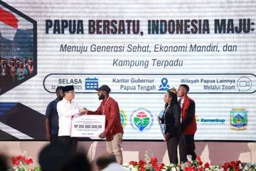 Papua Maju Berkat Bantuan Sosial dan Program Kemandirian Ekonomi