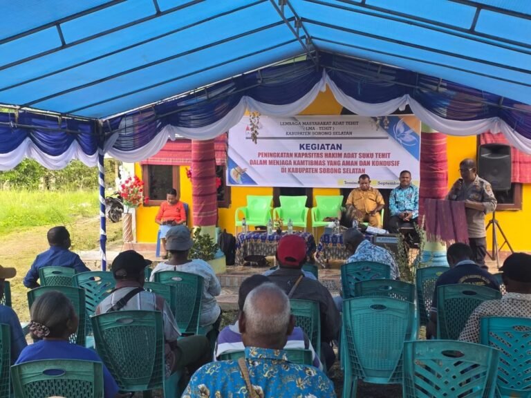 Tokoh Adat Papua Apresiasi Bantuan Pemerintah Pusat Untuk Kesejahteraan Masyarakat