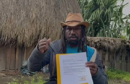 Arius Tabuni Nyatakan Ikrar Setia Pilih Damai Bersama NKRI