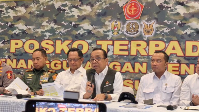 Pemerintah Gerak Cepat dengan Mobilisasi Personel dan Logistik untuk Pemulihan Sumatera