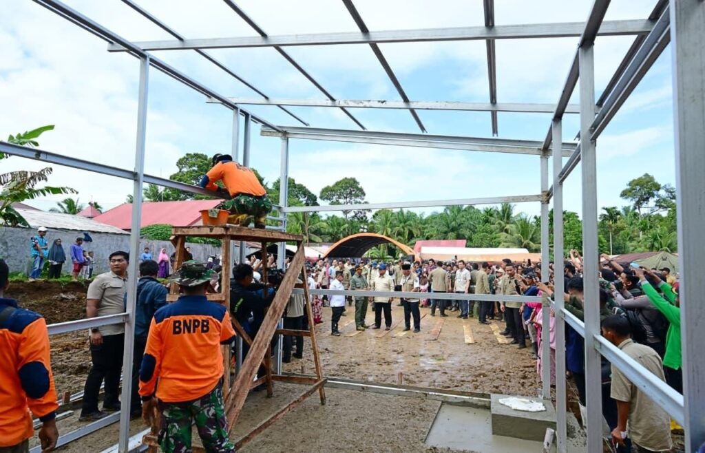 Pembangunan Hunian Sementara Dipercepat di Sumatera Barat