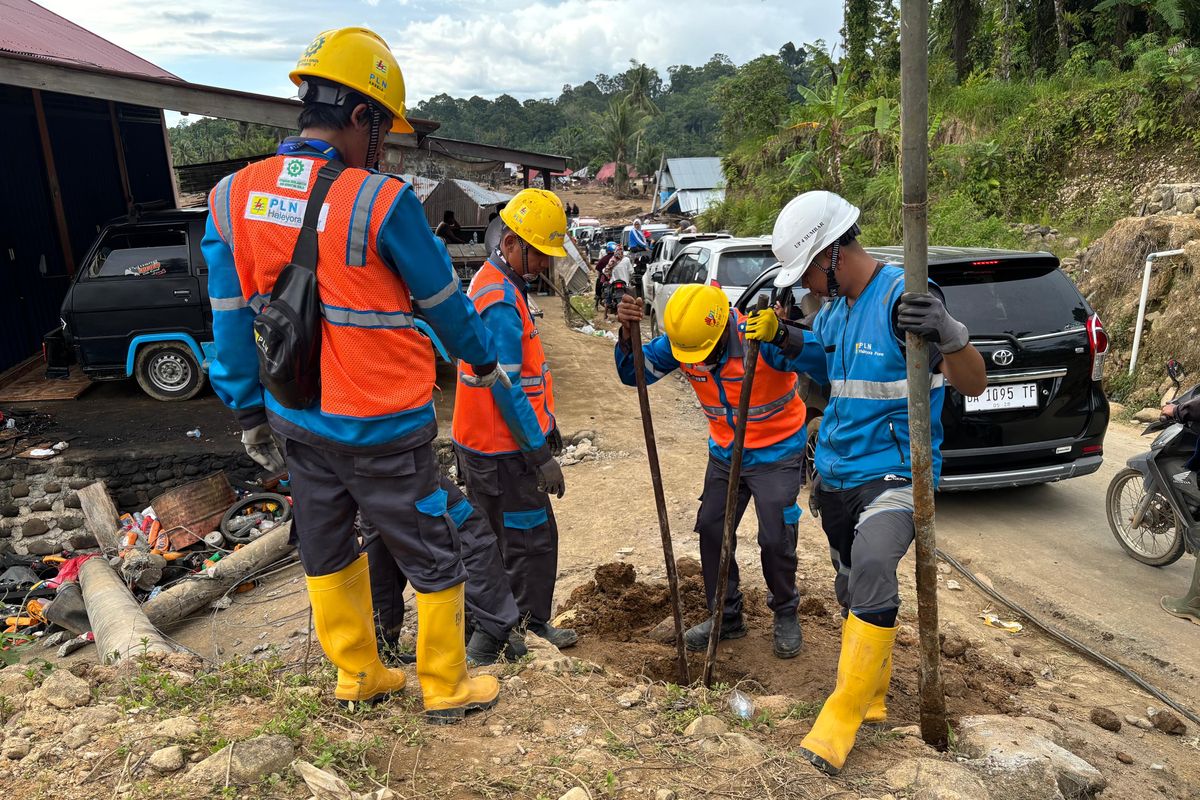 Pemerintah Melalui PLN Percepat Pemulihan Listrik Pascabencana Sumatra