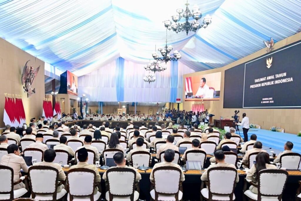 Taklimat Presiden Prabowo Tegaskan Arah Kepemimpinan Indonesia di Tengah Gejolak Global