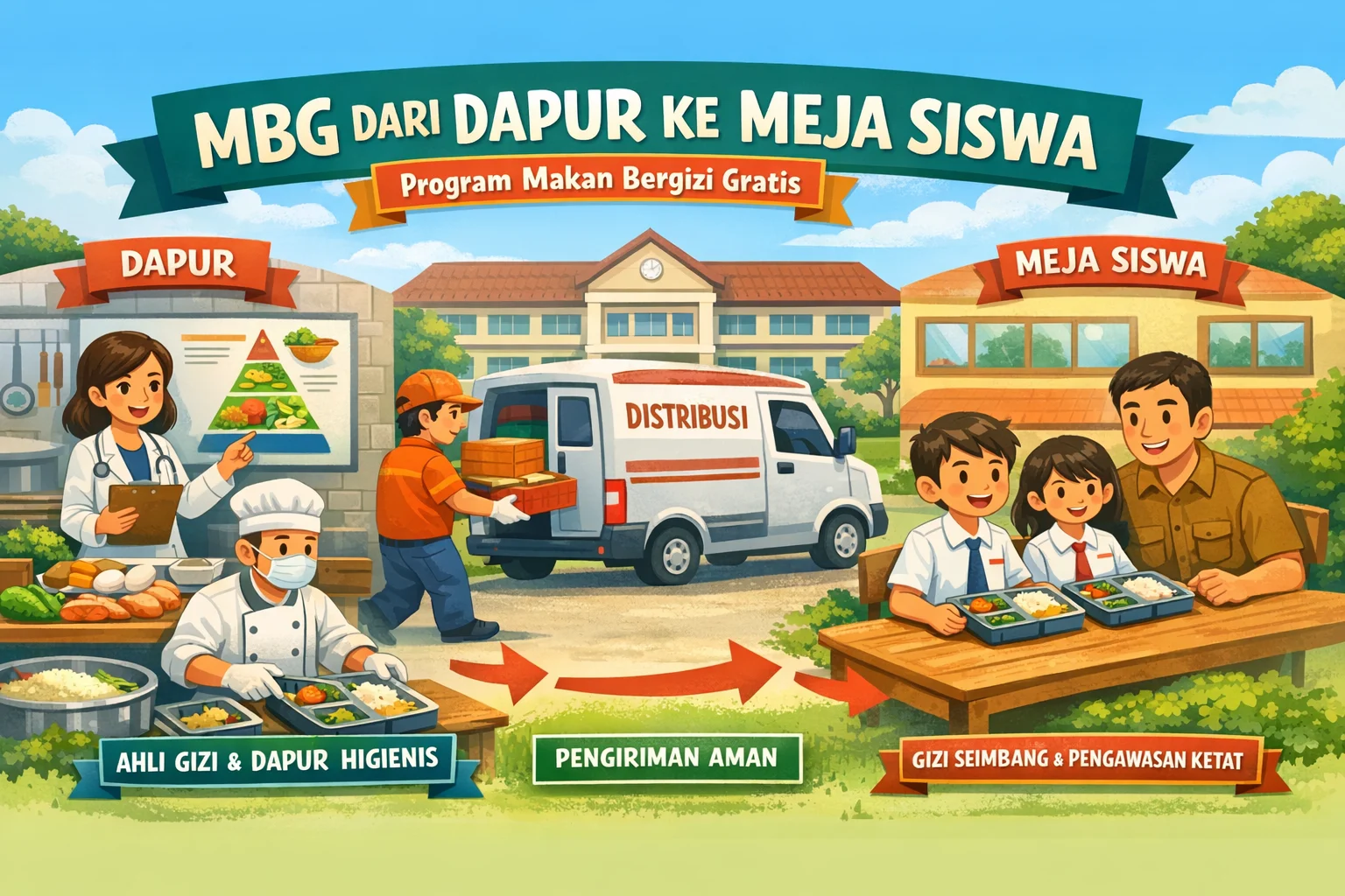 BGN Responsif Tingkatkan Pengawasan dan Keamanan Pangan MBG